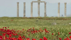 A piece of historical architecture in Laodicea
